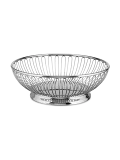 سلة دائرية من السلك المعدني بمقاس 24 بوصة