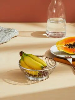 سلة دائرية من السلك المعدني بمقاس 24 بوصة