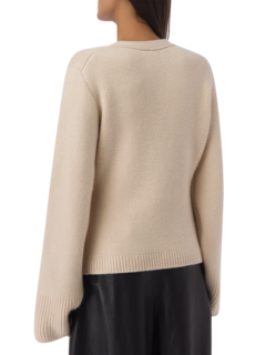 Oversized Buttoned Cardigna