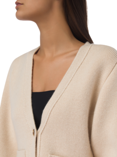 Oversized Buttoned Cardigna