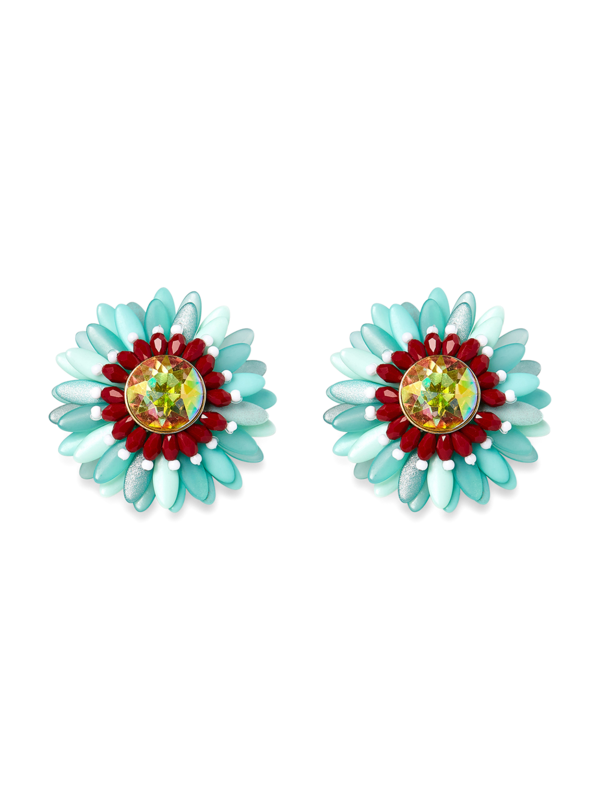 Stylish Flower Shaped Earrings