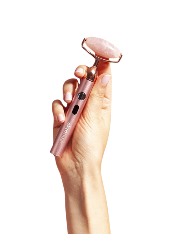 Vibrating Rose Quartz Sculpting Roller