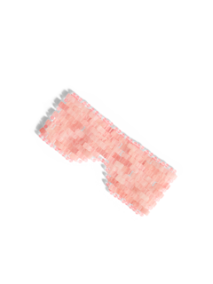 ROSE QUARTZ EYE MASK