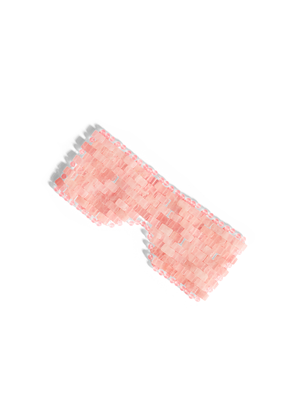 ROSE QUARTZ EYE MASK