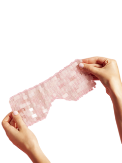 ROSE QUARTZ EYE MASK