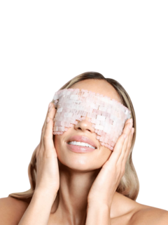 ROSE QUARTZ EYE MASK