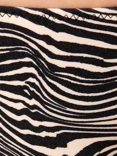 Zebra Print Bikini Set