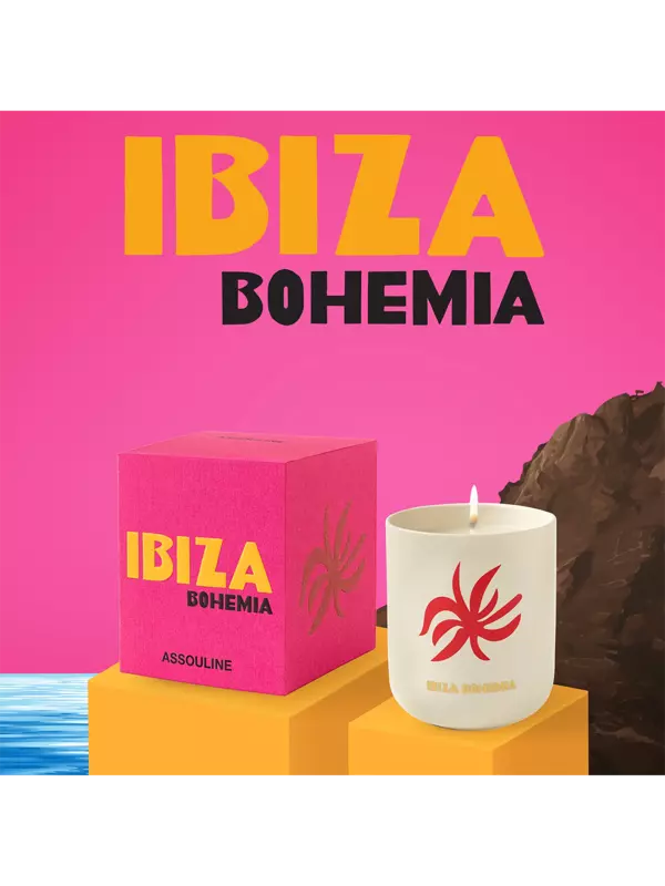 شمعة إيبيزا بوهيميا للسفر