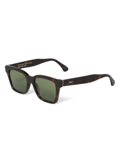 Printed Green Square Frame Sunglasses