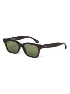 Printed Green Square Frame Sunglasses