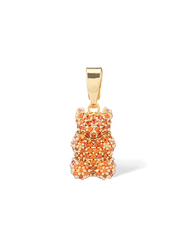 Pavé Nostalgia Bear Pendant