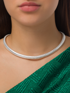 Pipe Chain Necklace