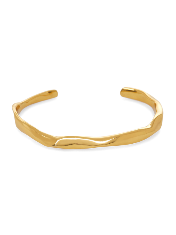 Polished Organic Open Cuff