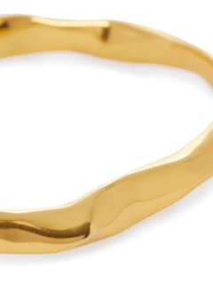 Polished Organic Open Cuff