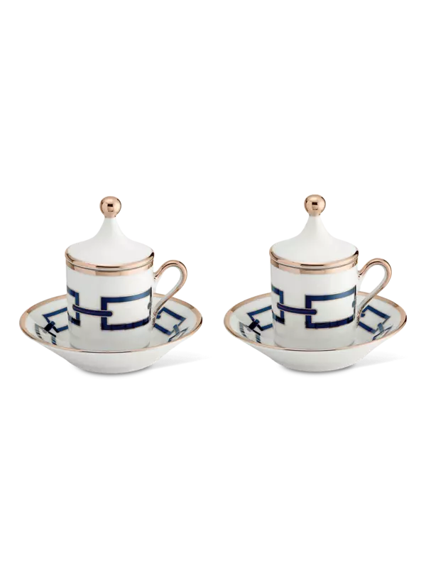 طقم قهوة كاتين زافيرو تيت إيه تيت