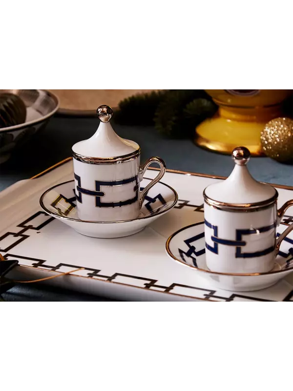 طقم قهوة كاتين زافيرو تيت إيه تيت