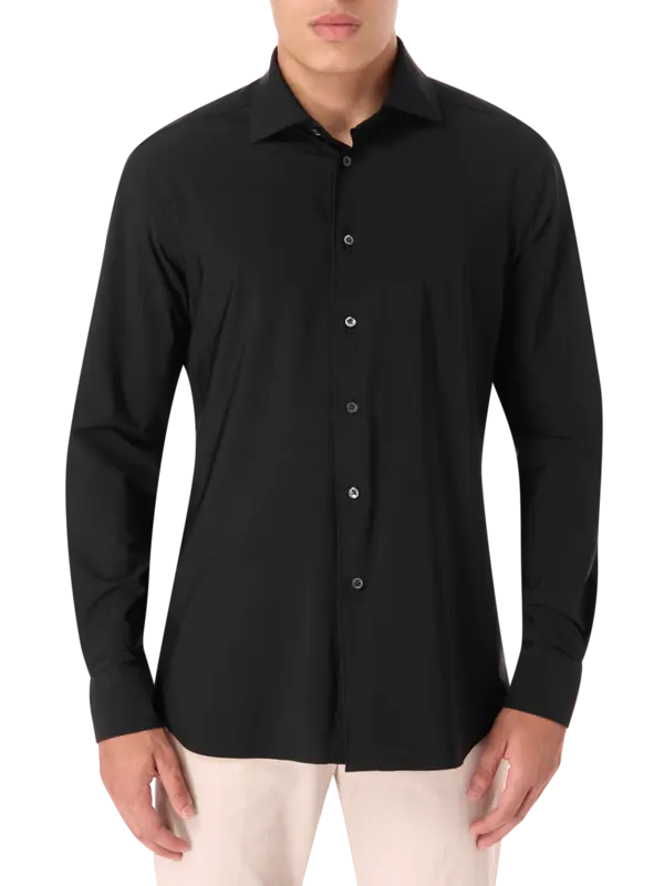 قميص بأكمام طويلة تكنو