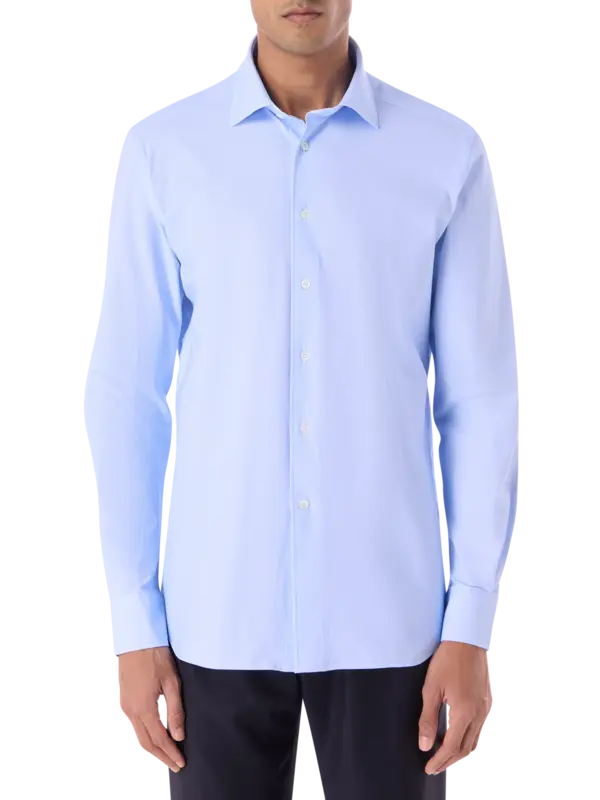 قميص تكنو بأكمام طويلة