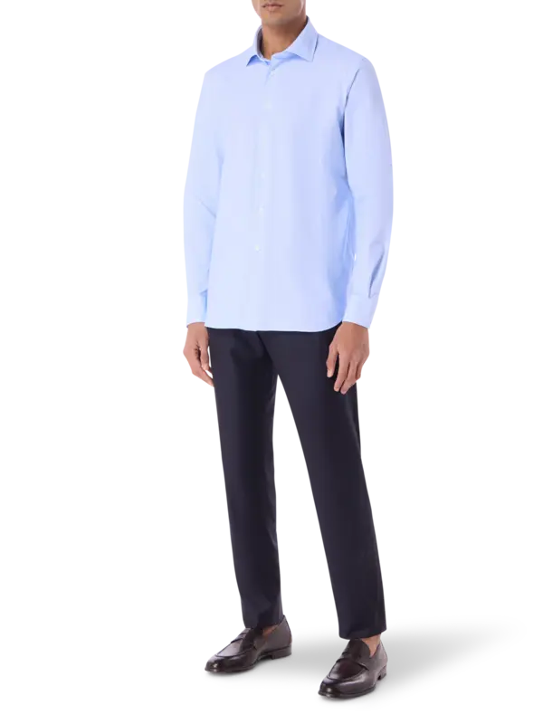 قميص تكنو بأكمام طويلة