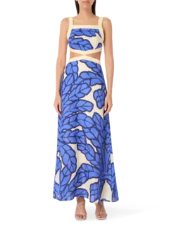 Chambacu Print Dress