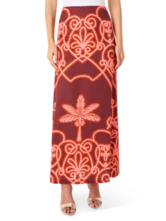 Carmenza Print Skirt