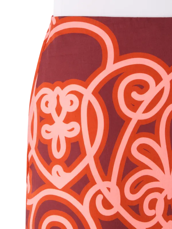 Carmenza Print Skirt