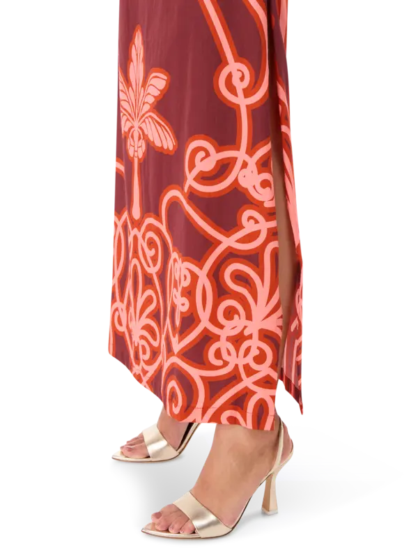 Carmenza Print Skirt