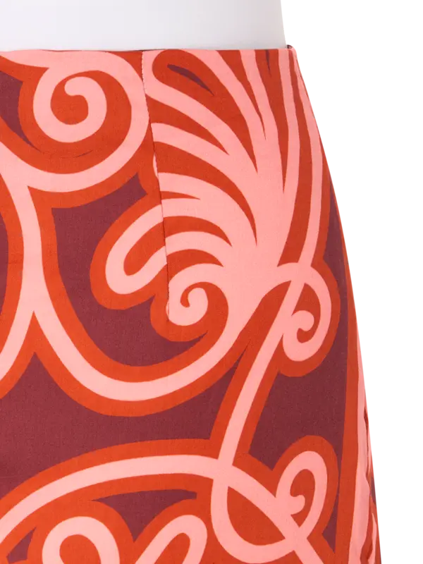 Carmenza Print Skirt
