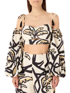 Marsella Print Top