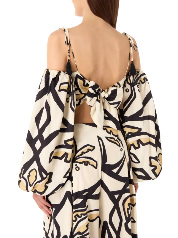 Marsella Print Top