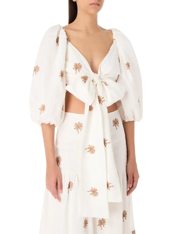 Alma Embroidered Top