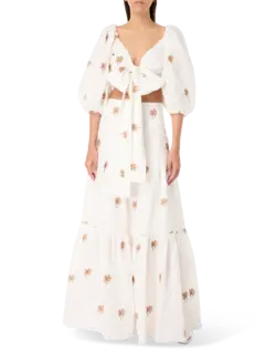 Alma Embroidered Top