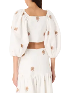 Alma Embroidered Top