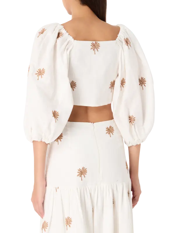 Alma Embroidered Top