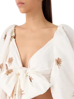 Alma Embroidered Top