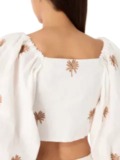 Alma Embroidered Top