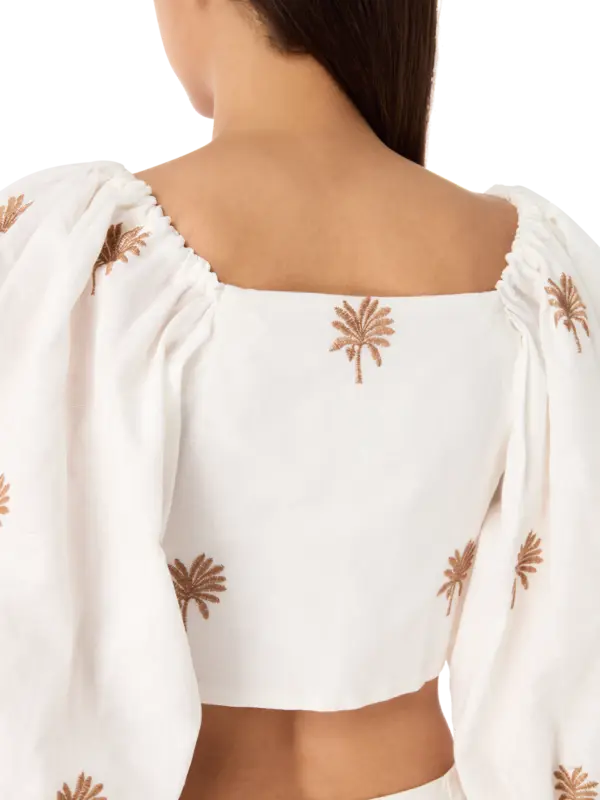 Alma Embroidered Top