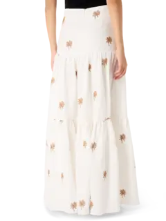 Kima Embroidered Maxi Skirt