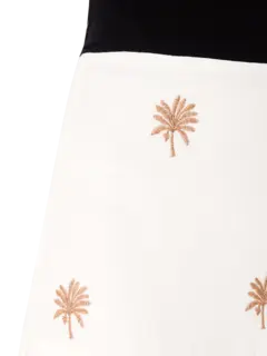 Kima Embroidered Maxi Skirt