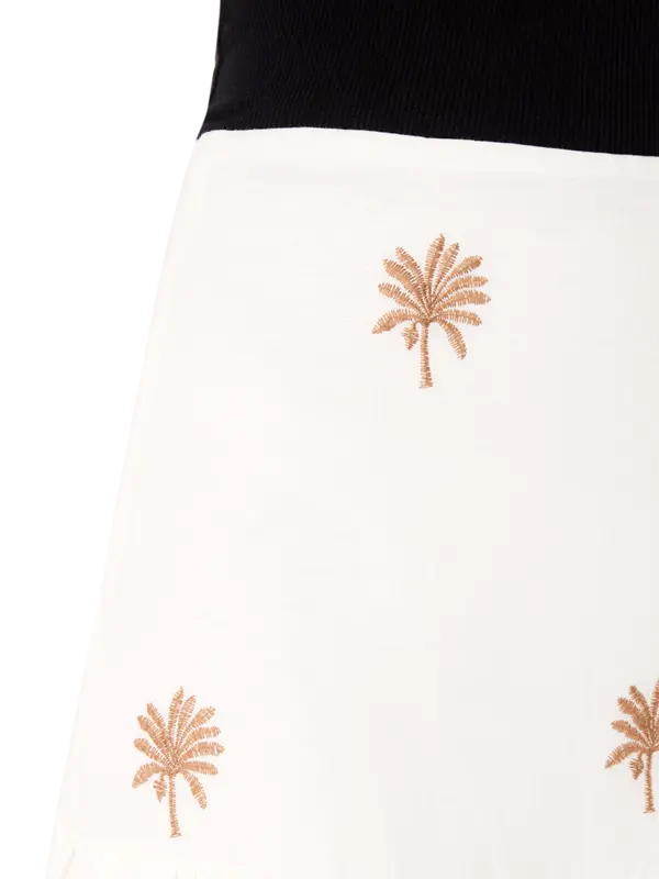 Kima Embroidered Maxi Skirt