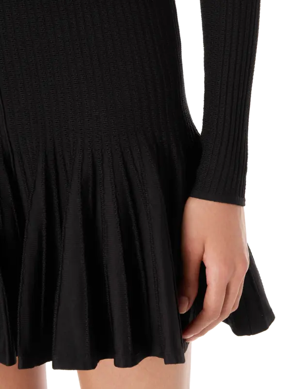 فستان مامي قصير بكسرات