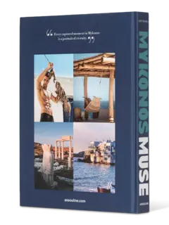 كتاب بعنوان ميكونوس ميوز