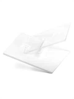 حامل كتب (شفاف)