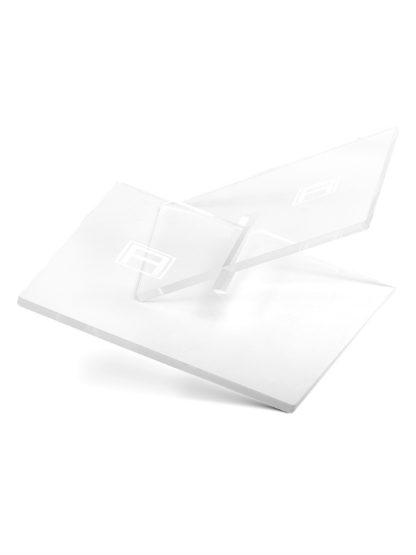 حامل كتب (شفاف)