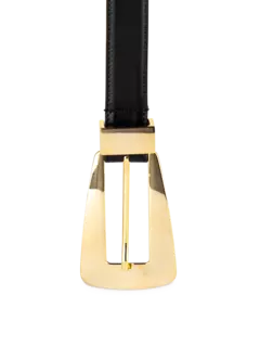 حزام لوكا - إبزيم ذهبي (30 ملم)