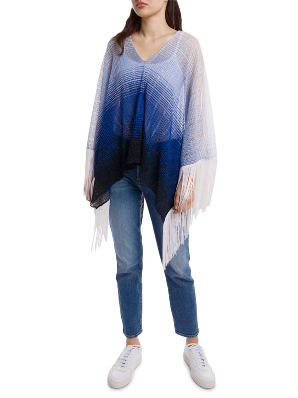 Asymmetric Fishnet Poncho