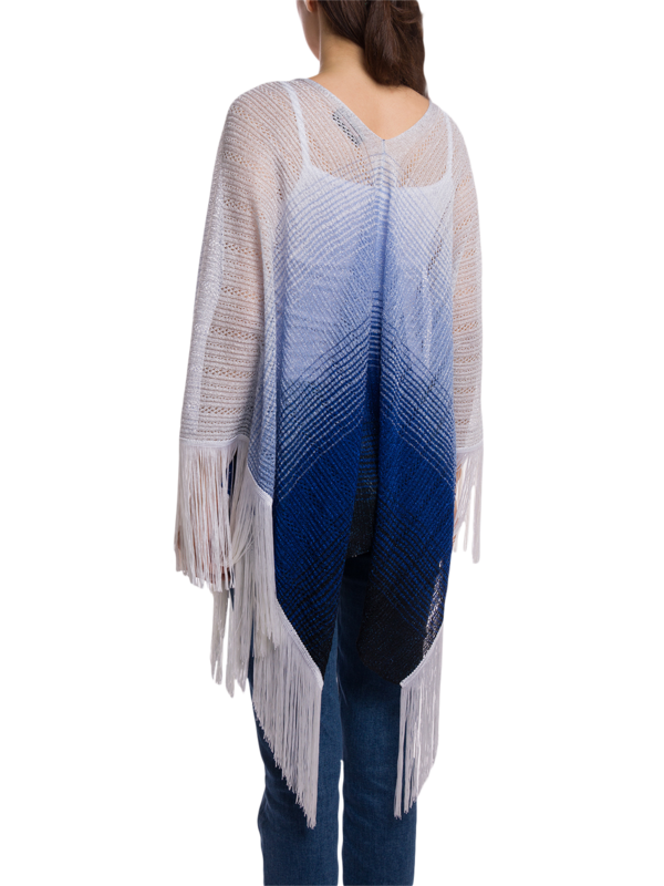 Asymmetric Fishnet Poncho