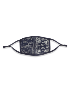 Paisley Face Mask with Trimmed Edges