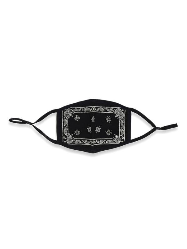 Paisley Face Mask with Trimmed Edges