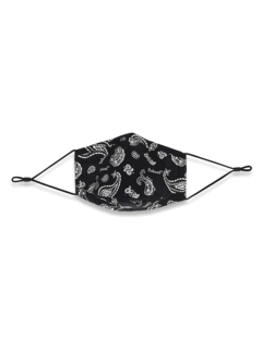 Three-Layer Paisley Face Mask